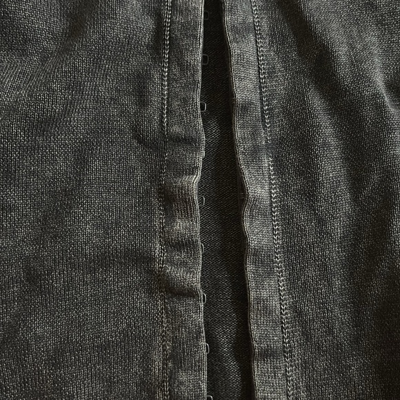 Zara Blue Long Sleeve Fitted Crop Blouse - Picture 2 of 4